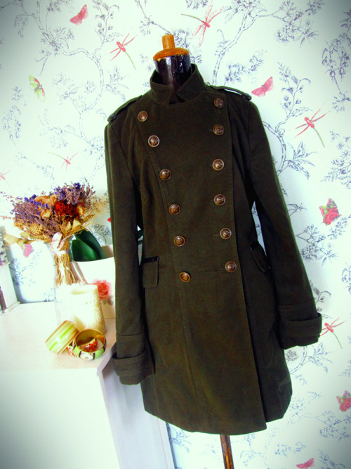 Kabát army look — foto 1
