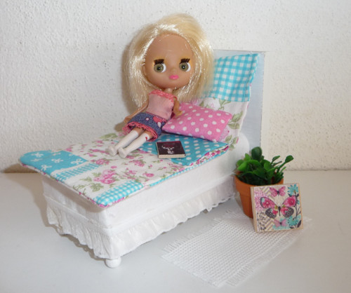 Povlečení pro malé panenky -patchwork