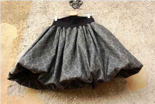 Balonová sukně Santoro Grey — foto 1