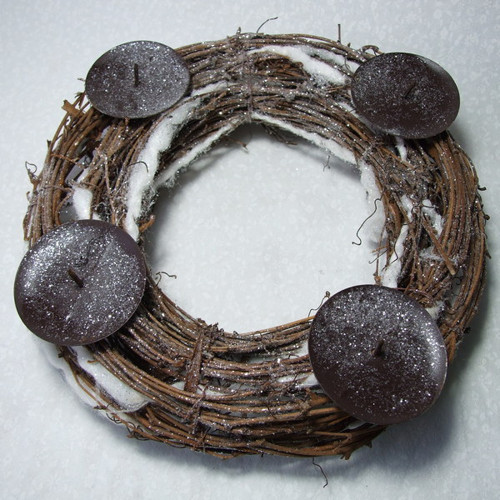 Věnec adventní 25 cm — foto 1