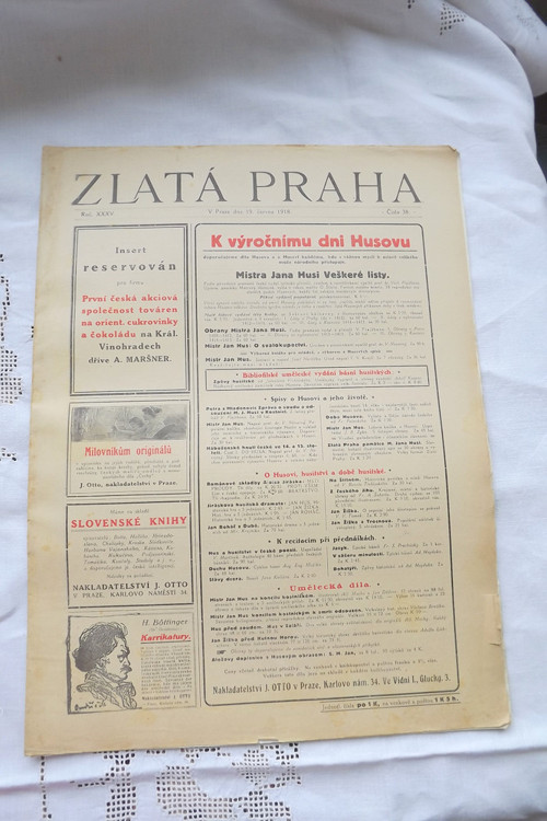 Zlatá Praha 38/1918