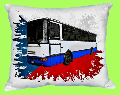 Polštářek autobus KAROSA