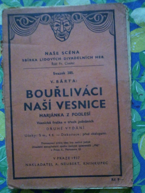 V. Bárta - BOUŘLIVÁCI NAŠÍ VESNICE