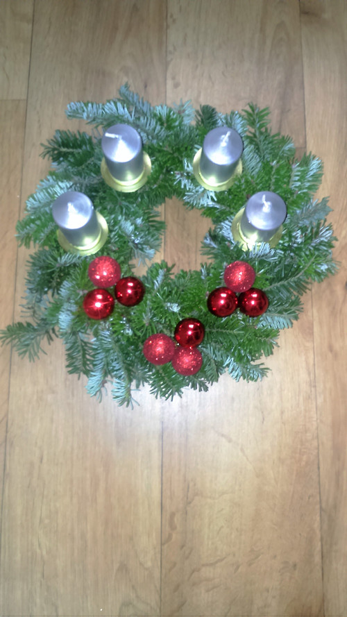 Adventní věneček