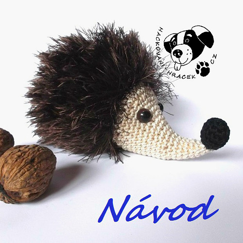 Ježeček Pichláček - návod na háčkování