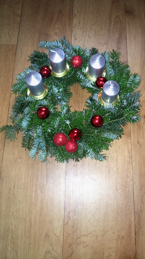 Adventní věneček