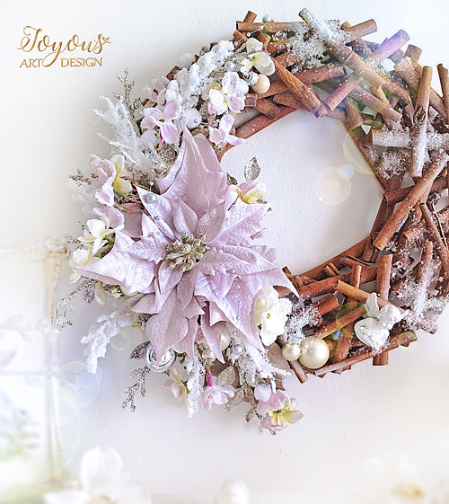 Glamour skořicový věnec — foto 1