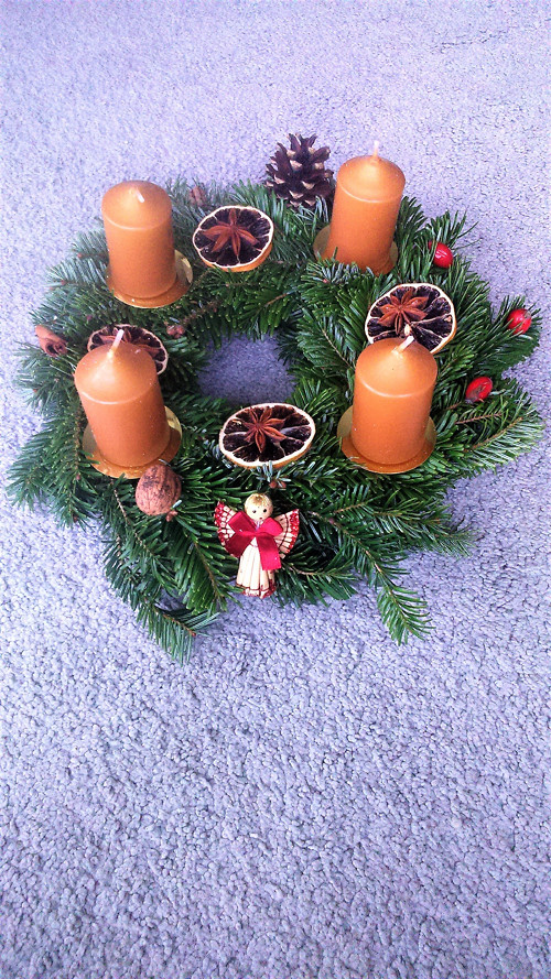 Adventní věneček
