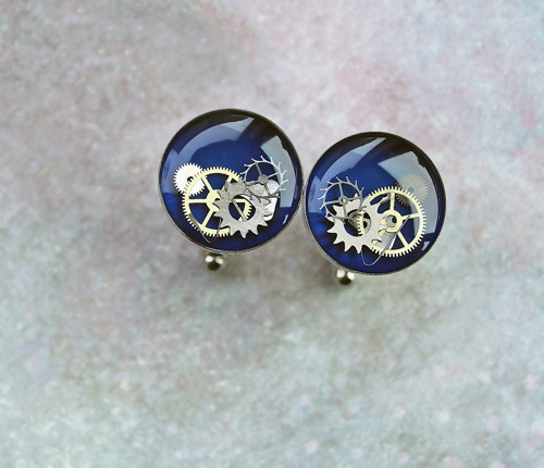 Manžetové knoflíčky /midnight blue/ — foto 1