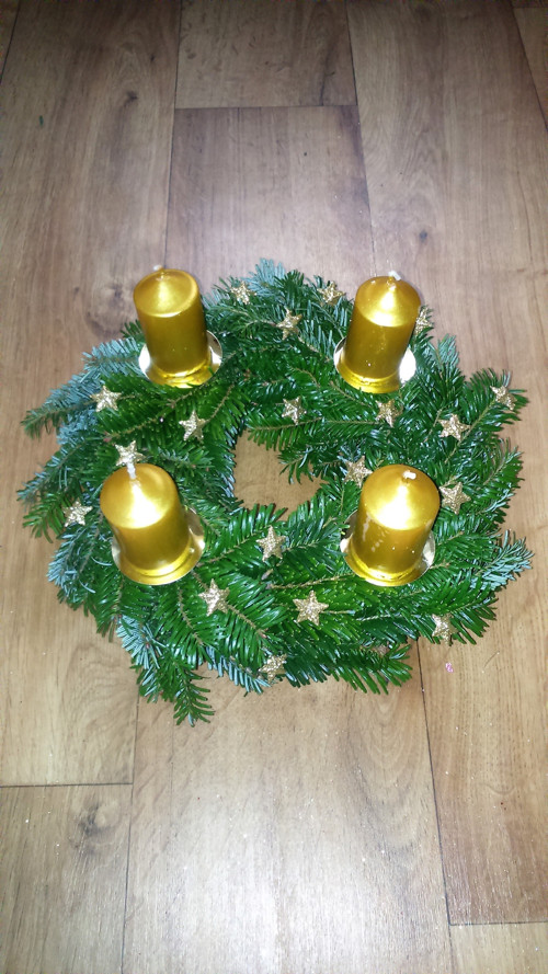 Adventní věneček — foto 1