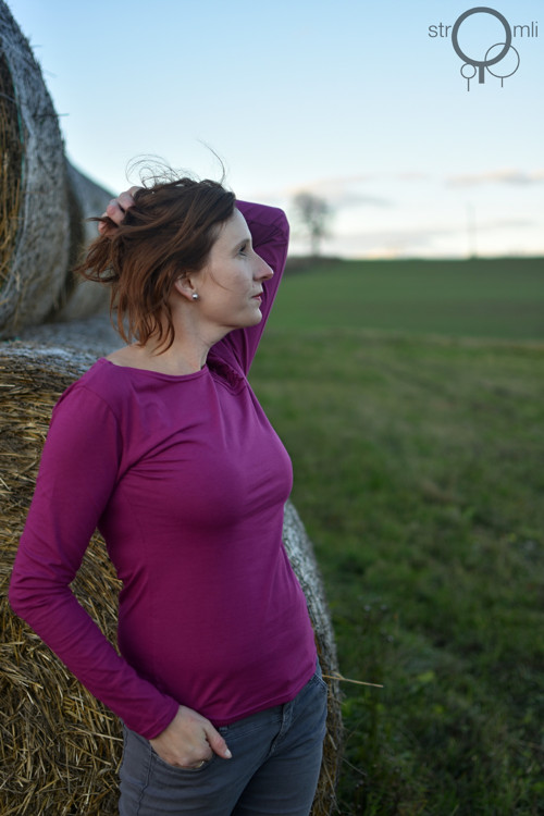 Lila s aplikací, vel. M — foto 1