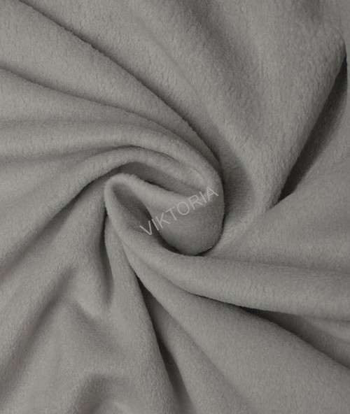 Fleece antipilling - šedý — foto 1