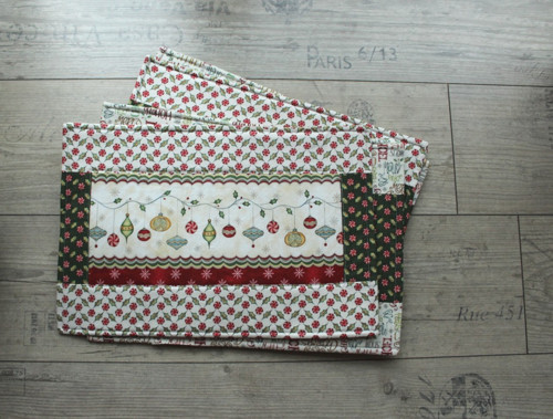 Sada vánočního prostírání Whimsy - 6 ks — foto 1
