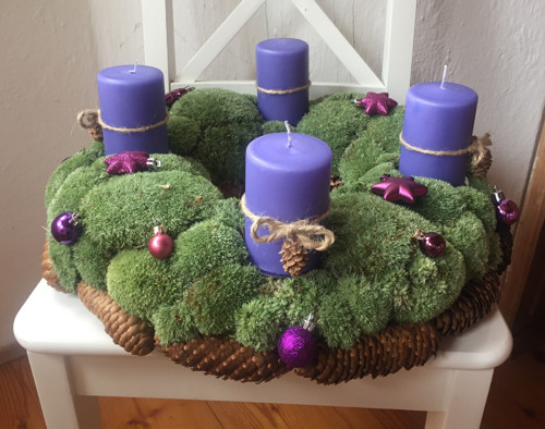 Adventní věnec. — foto 1