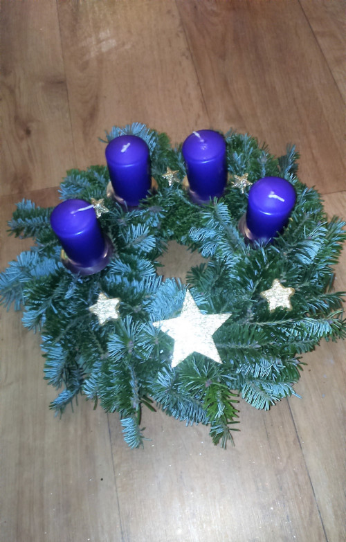Adventní věneček