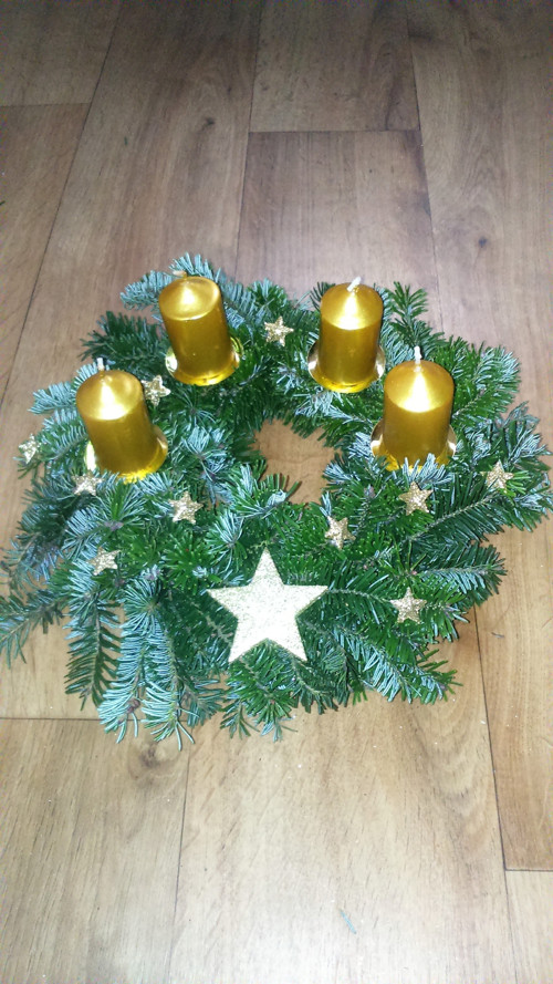 Adventní věneček