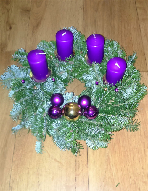 Adventní věneček
