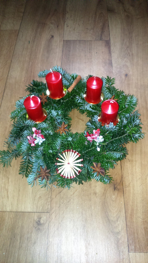 Adventní věneček