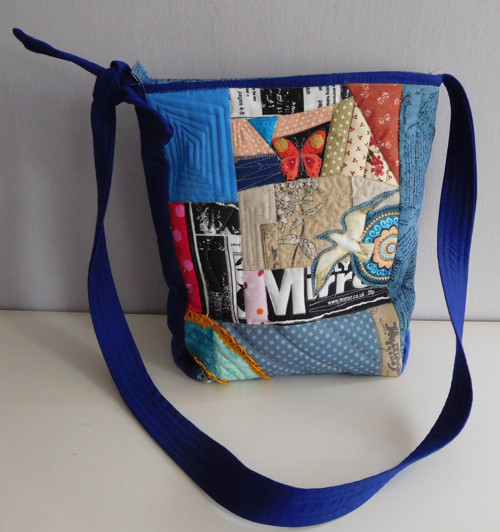 Crazy patchwork - kabelka — foto 1