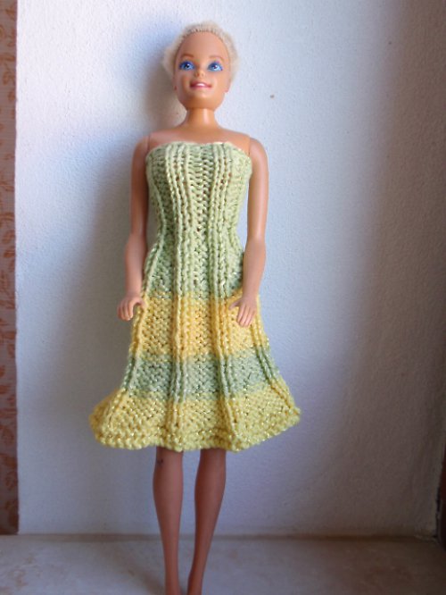 BARBIE-šaty letní louka — foto 1