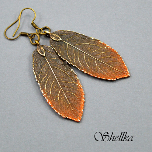 Náušnice ,,LEAVES,, I. — foto 1