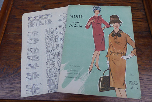 Mode und Schnitt 75/1963, móda, střihy!