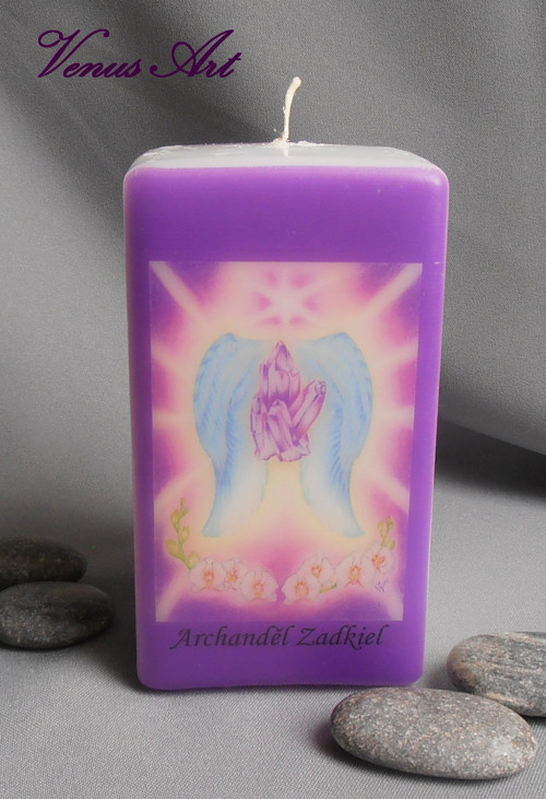 Svíčka-Archanděl Zadkiel !Sleva30%!
