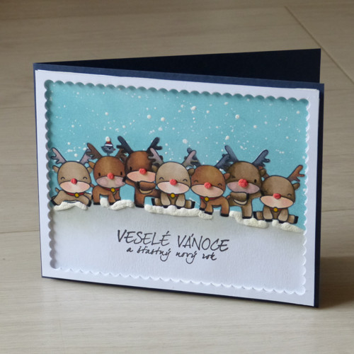 Vánoční přání sobi — foto 1