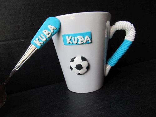 Hrníček a lžička FOTBALISTA se jménem
