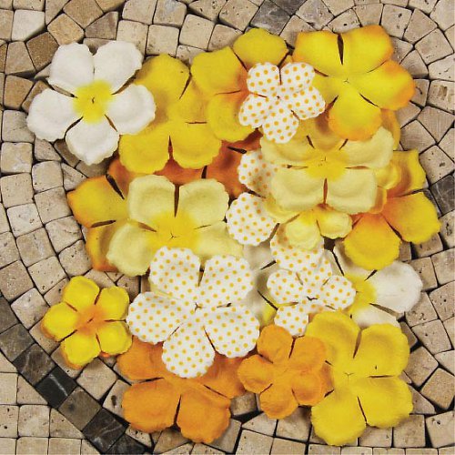 E Line Flovers Yellow 300838 - scrapbook — foto 1