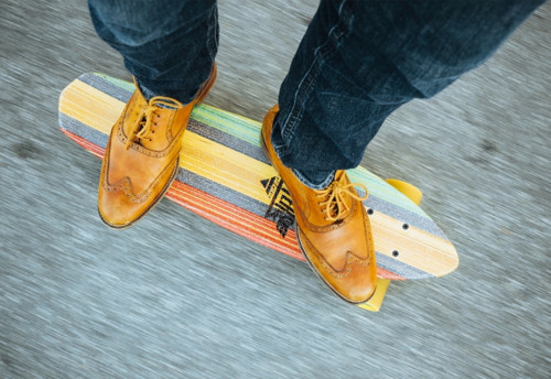 Panel 16x11cm Skateboard elengant — foto 1