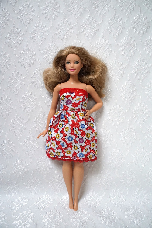 Šaty pro Barbie 2016 - curvy - baculku — foto 1