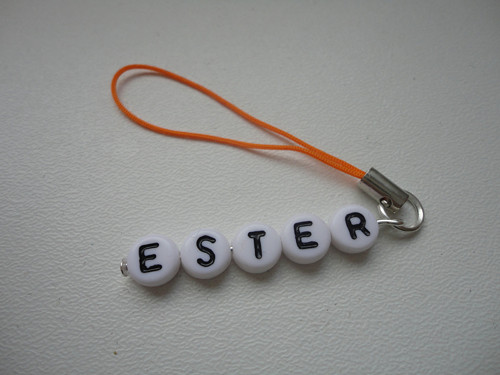 Přívěsek na klíče..Ester — foto 1
