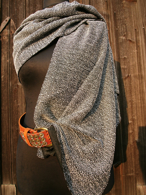 Grey - večerní šál — foto 1