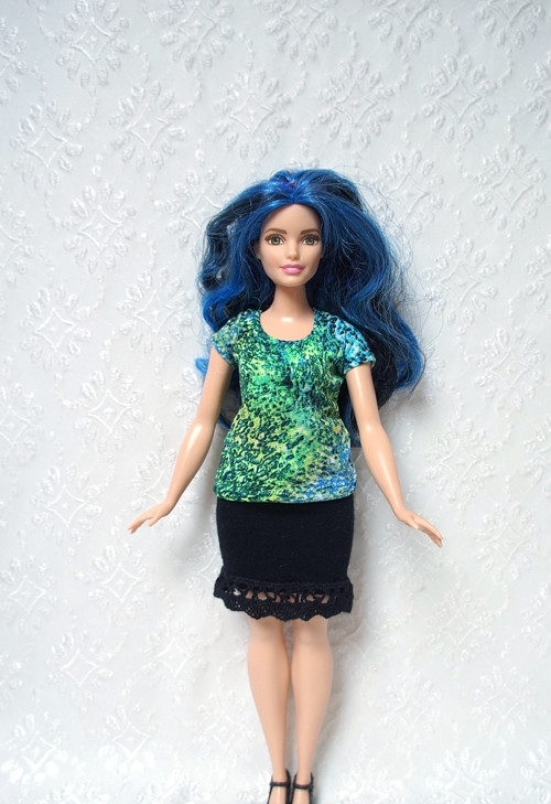 Komplet pro Barbie 2016 - curvy - baculku — foto 1