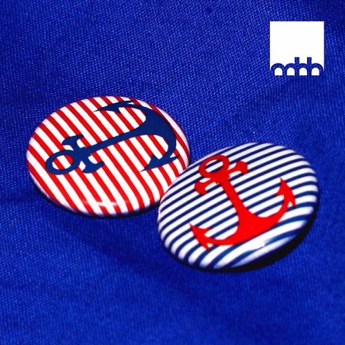 Buttons (striped anchors) — foto 1