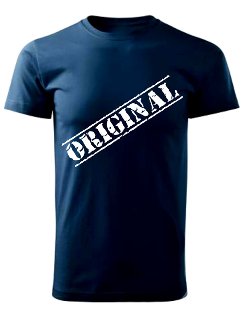 Tričko se sloganem ORIGINAL č. 0459
