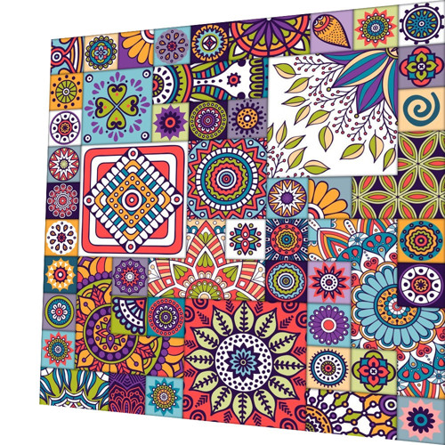 Bavlněná látka - panel 47 x 48 cm — foto 1