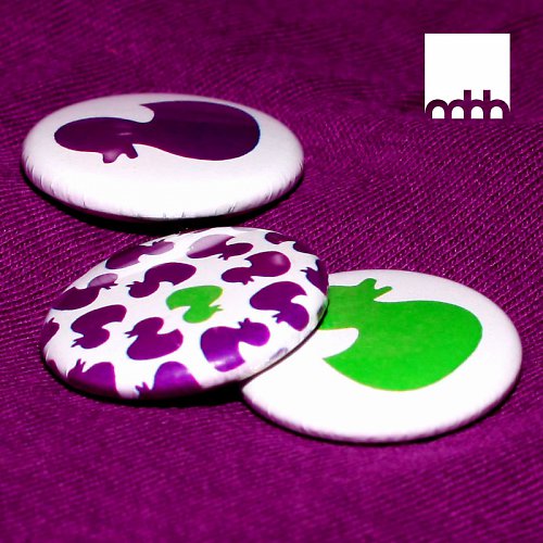 Buttons (violet ducks) — foto 1