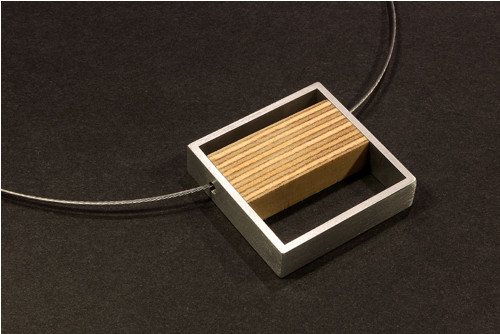 Přívěsek na krk "Wood-Stock 02"
