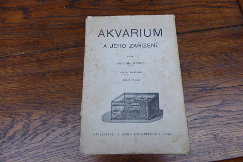 Akvarium a jeho zařízení, A. Nosek, 1941