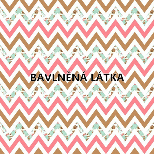 Bavlněná látka - panel 35 x 35 cm — foto 1