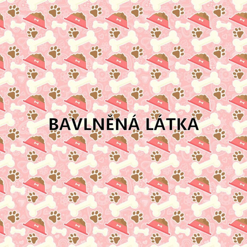 Bavlněná látka - panel 35 x 35 cm — foto 1