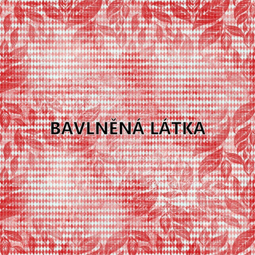 Bavlněná látka - panel 35 x 35 cm — foto 1