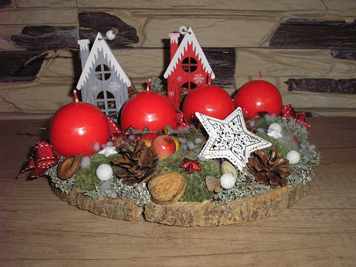 Adventní věnec netradičně — foto 1