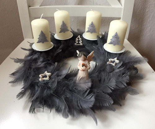 Adventní věnec. — foto 1