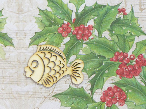 Výsek - kapřík 6x4,2cm