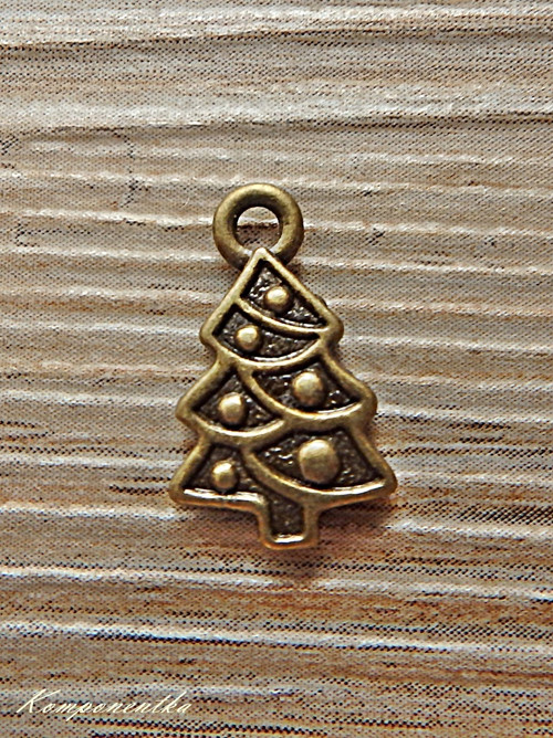 Přívěšek stromeček bronz 1kus