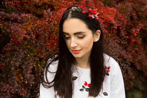Čelenka "šípkový čaj" — foto 1