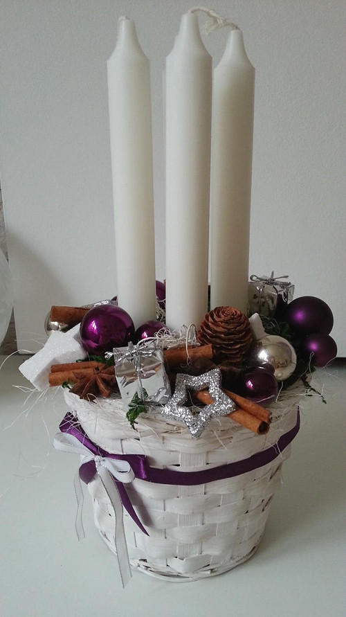 Adventní svícen — foto 1